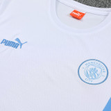 25/26 Man City White Training Short Suit