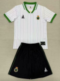 25/26  Santander 112th Anniversary Edition White   Kids Soccer Jersey