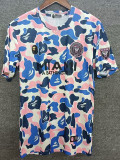 25/26 Inter Miami Bathing Ape  Special Edition Blue &Pink Fans Soccer Jersey