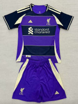 25/26  LIV Concept  Edition Purple Kids  Soccer Jersey