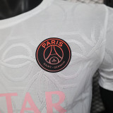 25/26 PSG Ancient Money Pattern Special Edition White  Player Version  Soccer Jersey
