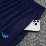 25/26  Marseille White &Blue Training Short Suit(白蓝）