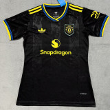 25/26 Man Utd Third  Women  Soccer Jersey#女