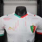 25/26  Algerian (MCA) White Player Version Soccer Jersey(阿尔及利亚MCA俱乐部)