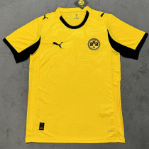 25/26 Dortmund Steel Stamp Edition Yellow  Fans Soccer Jersey