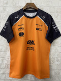 2025 McLaren Orange  Round Neck Racing Suit(圆领)