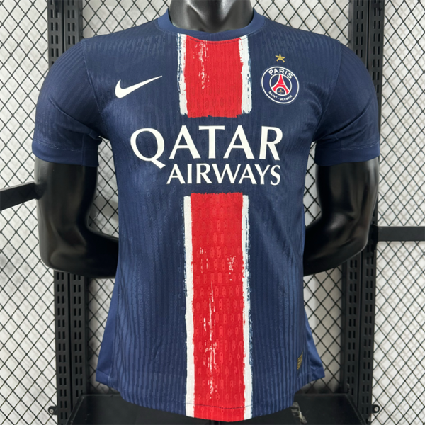 25/26 PSG Home Player Version Soccer Jersey（With stars带星）