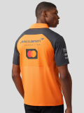 2025 McLaren Orange  Polo Racing Suit(翻领)