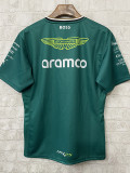 2025 Martin Aston  round neck Green  Racing Suit（圆领）