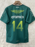2025 Martin Aston  round neck Green #14 Racing Suit（圆领14号）