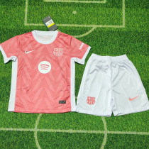 25/26 BAR Special Edition Pink Kids Soccer Jersey