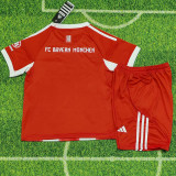 25/26  Bayern Home  Kids Soccer Jersey
