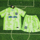 24/25 BAR  Third Co branded Edition  Kids Soccer Jersey(蓝色胸字）