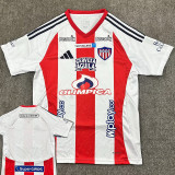25/26 Barranquilla Home Fans Soccer Jersey (（Print all sponsors）带全部广告