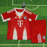 25/26  Bayern Home  Kids Soccer Jersey