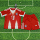 25/26  Bayern Home  Kids Soccer Jersey