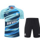 25/26  Marseille Lake Blue Training Short Suit(湖蓝）