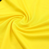 25/26  Dortmund Yellow Training Short Suit(黑边）