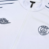 25/26 PSG White  Jacket Tracksuit（宝蓝裤）