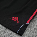 25/26  Bayern White  Training Short Suit (蓝红小边线）