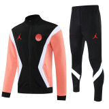 25/26 PSG Black & Pink   Jacket Tracksuit