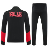 25/26  ACM Black  Jacket Tracksuit #后背带广告