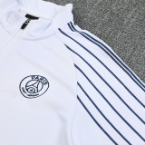 25/26 PSG White  Jacket Tracksuit（宝蓝裤）