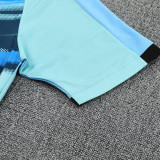 25/26  Marseille Lake Blue Training Short Suit(湖蓝）