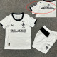 25/26  Monchengladbach Home Kids  Soccer Jersey(左袖广告）