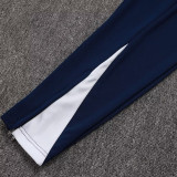 25/26   INT White Grey Half Pull Tracksuit #B2541 (半拉链)