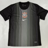 25/26 Corinthians Goalkeeper Black   Fans Soccer Jersey