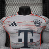 25/26  Bayern Away Player Version  Long Sleeve  Soccer Jersey（长袖）