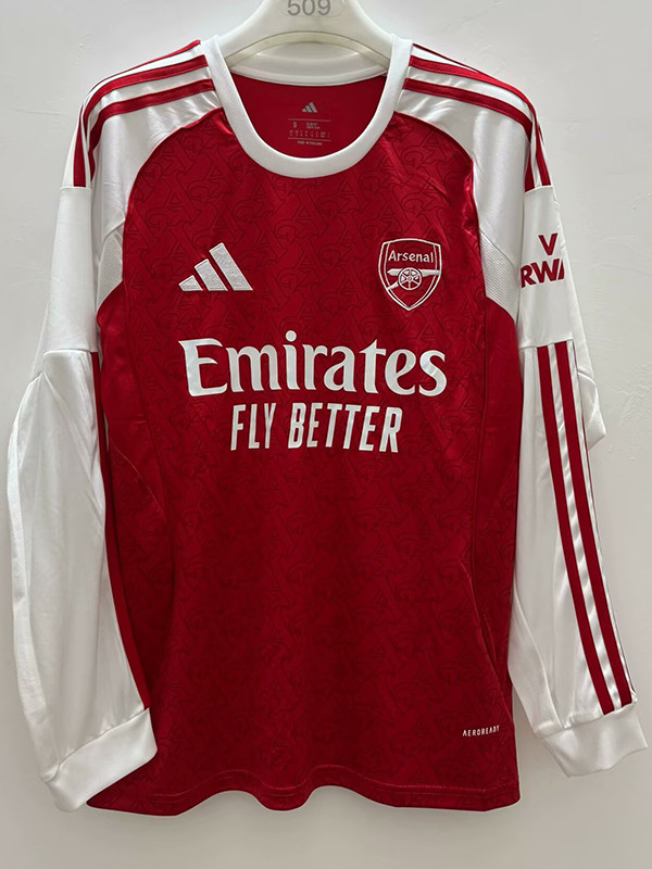 25/26 ARS Home  Long Sleeve Soccer Jersey（长袖）