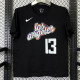 2025 T263 Clippers  GEORGE # 13  Pure Cotton  Black T-shirt