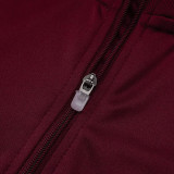 25/26  Ajax 125th Anniversary Edition Maroon Half Pull Tracksuit #B2540 (半拉链)