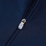25/26  RMA Royal Blue Half Pull Tracksuit #B2528(半拉链)