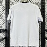 2025 T267 Jordan Fire New Edition  Pure Cotton  White T-shirt