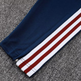 25/26  ARS Maroon Half Pull Tracksuit #B2539 (半拉链)