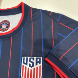 25/26 USA  Away Fans Soccer Jersey(无星）