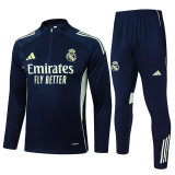 25/26  RMA Royal Blue Half Pull Tracksuit #B2528(半拉链)