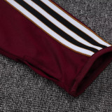 25/26  Ajax 125th Anniversary Edition Maroon Half Pull Tracksuit #B2540 (半拉链)