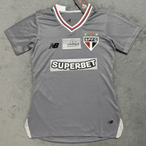 25/26 Sao Paulo Grey  Women Training shirts#女