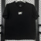 2025 T258  Graffiti NK Black Pure Cotton  Blue T-shirt