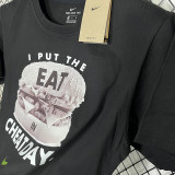 2025 T247 Hamburger ETA NK Black  Pure Cotton  Blue T-shirt