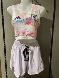25/26  Japan  White  Women Yoga  Vest