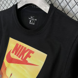 2025 T257 Mountaini NK Black  Pure Cotton  Blue T-shirt