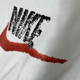 2025 T254 NK White  Pure Cotton  Blue T-shirt