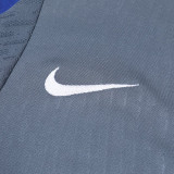 24/25 INT Grey Kids Half Pull Tracksuit  (童装、半拉链、)