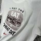 2025 T247 Hamburger ETA NK White  Pure Cotton  Blue T-shirt