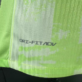 24/25 BAR Third Co branded advertisement  Player Version Soccer Jersey(胸前蓝色字）